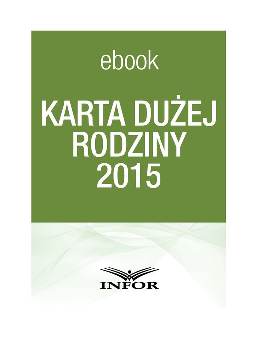 okładka Karta dużej rodziny - PDF ebook | pdf | Adam Kuchta