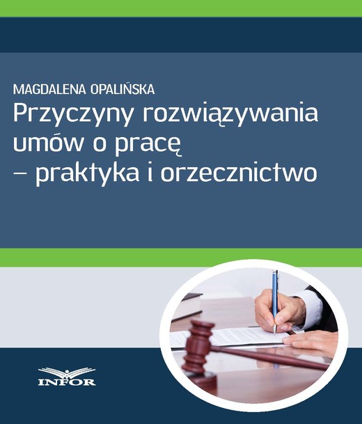 okładka Przyczyny rozwiązywania umów o pracę - praktyka i orzecznictwo ebook | pdf