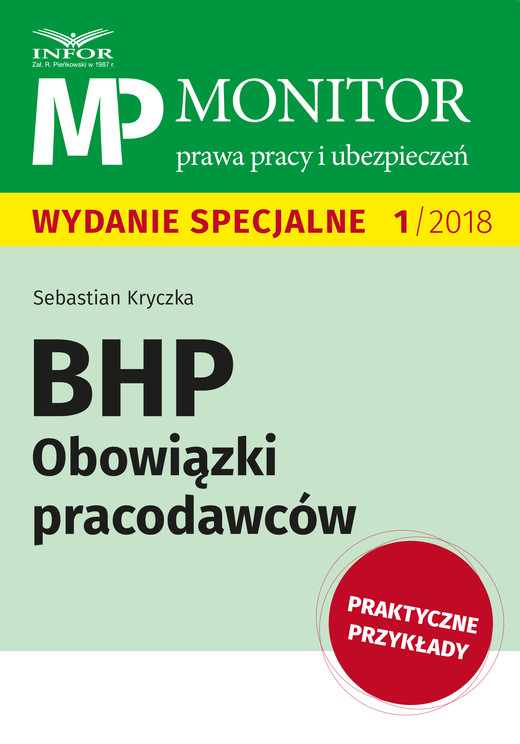 okładka BHP Obowiązki pracodawców ebook | pdf | Sebastian Kryczka