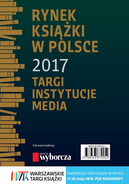 okładka Rynek książki w Polsce 2017. Targi, instytucje, media ebook | pdf | Daria Dobrołęcka, Piotr Dobrołęcki