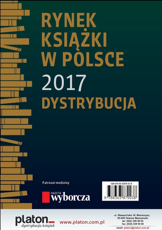 okładka Rynek książki w Polsce 2017. Dystrybucja ebook | pdf | Praca Zbiorowa