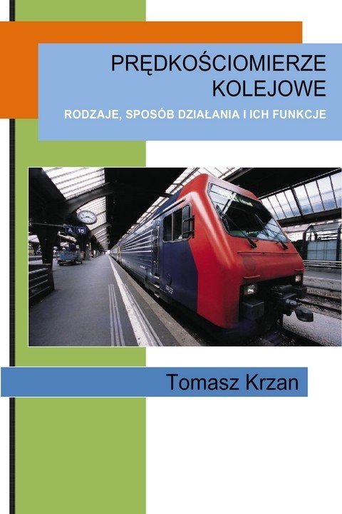 okładka Prędkościomierze kolejowe ebook | pdf | Tomasz Krzan