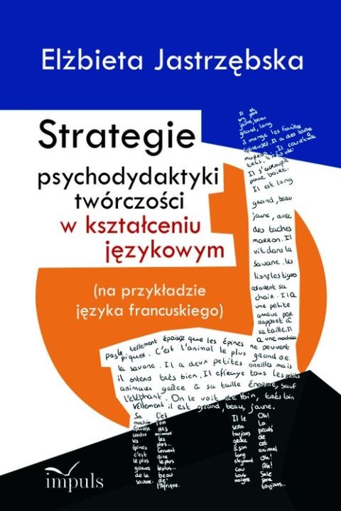 okładka Strategie psychodydaktyki twórczości w kształceniu językowym ebook | pdf | Elżbieta Jastrzębska