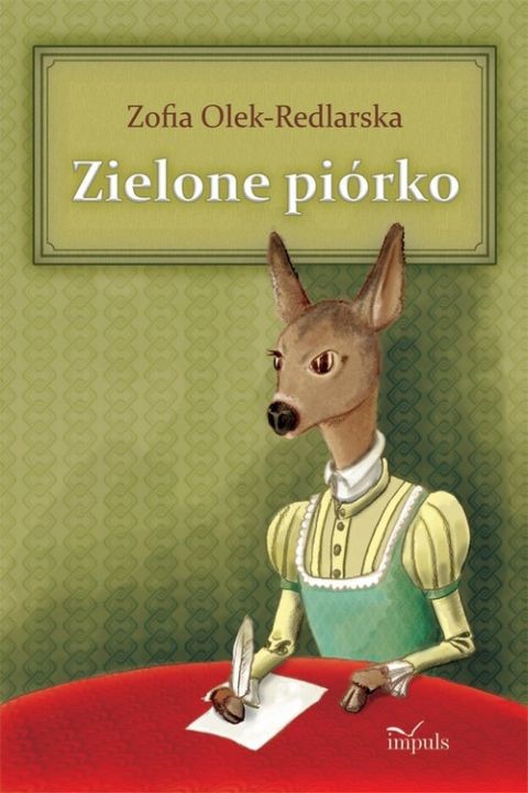 okładka Zielone piórko ebook | pdf | Zofia Olek-Redlarska