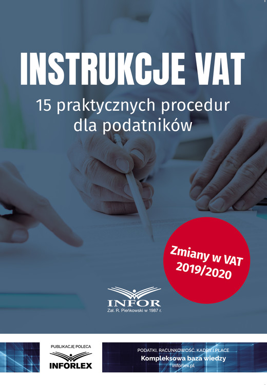 okładka Instrukcje VAT.15 praktycznych procedur dla podatników ebook | pdf | Praca Zbiorowa