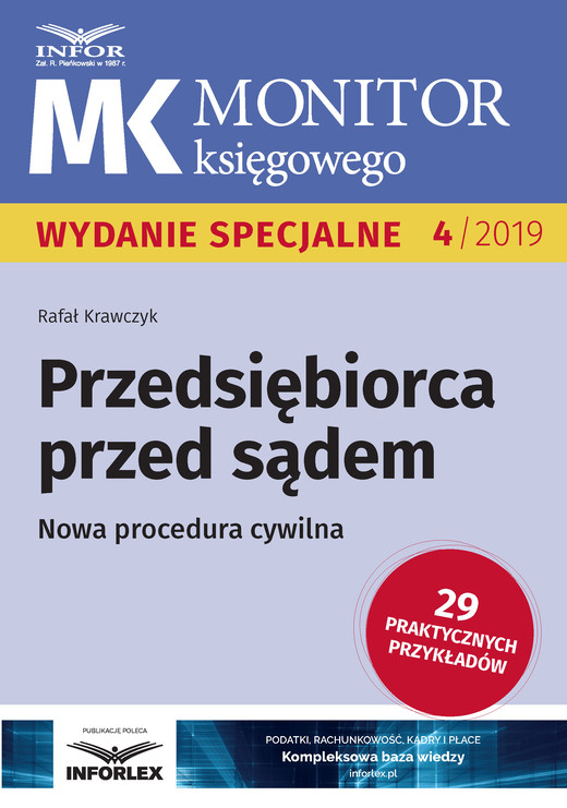 okładka Przedsiębiorca przed sądem .Nowa procedura cywilna ebook | pdf | Rafał Krawczyk