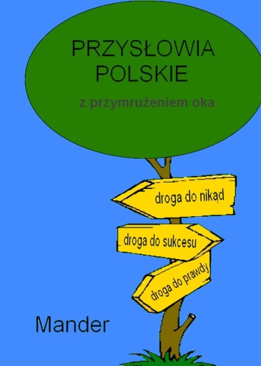 okładka Przysłowia polskie. Z przymrużeniem oka ebook | epub, mobi | Mander