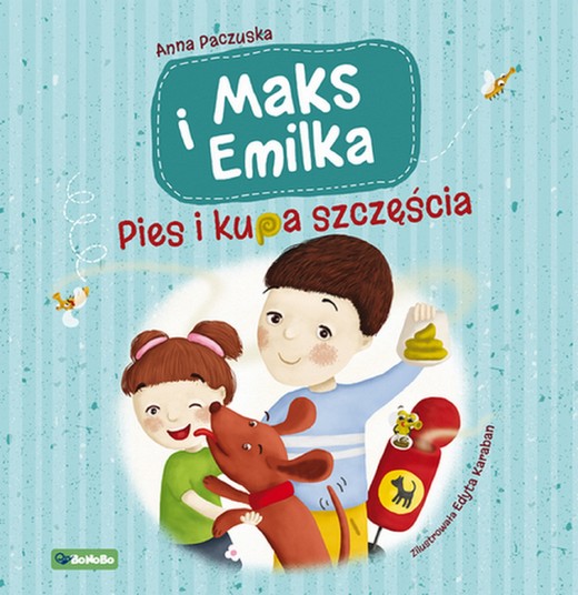 okładka Maks i Emilka. Pies i kupa szczęścia ebook | pdf | Anna Paczuska