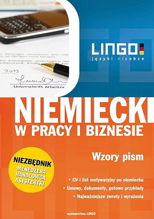 okładka Niemiecki w pracy i biznesie. Wzory pism ebook | pdf | Iwona Kienzler
