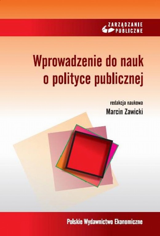 okładka Wprowadzenie do nauk o polityce publicznej ebook | pdf | Marcin Zawicki