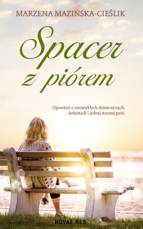 okładka Spacer z piórem ebook | epub, mobi | Marzena Mazińska-Cieślik