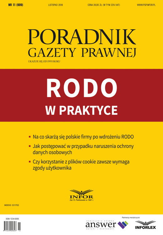 okładka RODO w praktyce ebook | pdf | Kamila Kozera, Katarzyna Pośpiech-Białas, Piotr Ostafi, Bartosz Wojciechowski
