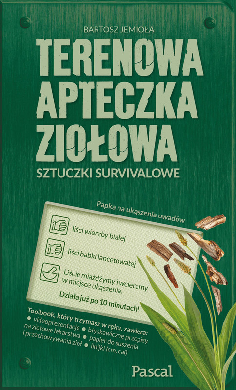 okładka Terenowa apteczka ziołowa ebook | epub, mobi | Bartosz Jemioła