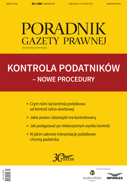 okładka Kontrola podatników – nowe procedury ebook | pdf | Praca Zbiorowa