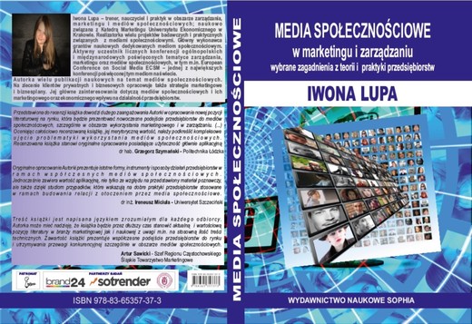 okładka MEDIA SPOŁECZNOŚCIOWE W MARKETINGU i ZARZĄDZANIU. Wybrane zagadnienia z teorii i praktyki przedsiębiorstw ebook | pdf | Iwona Lupa