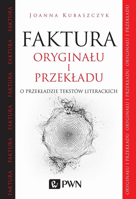okładka Faktura oryginału i przekładu ebook | epub, mobi | Joanna Kubaszczyk