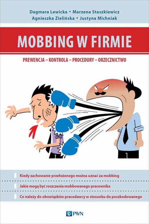 okładka Mobbing w firmie ebook | epub, mobi | Marzena Staszkiewicz, Dagmara Lewicka, Agnieszka Zielińska, Justyna Michniak