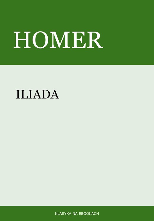 okładka Iliada ebook | epub, mobi | Homer