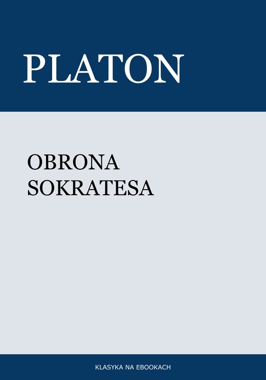 okładka Obrona Sokratesa ebook | epub, mobi | Platon