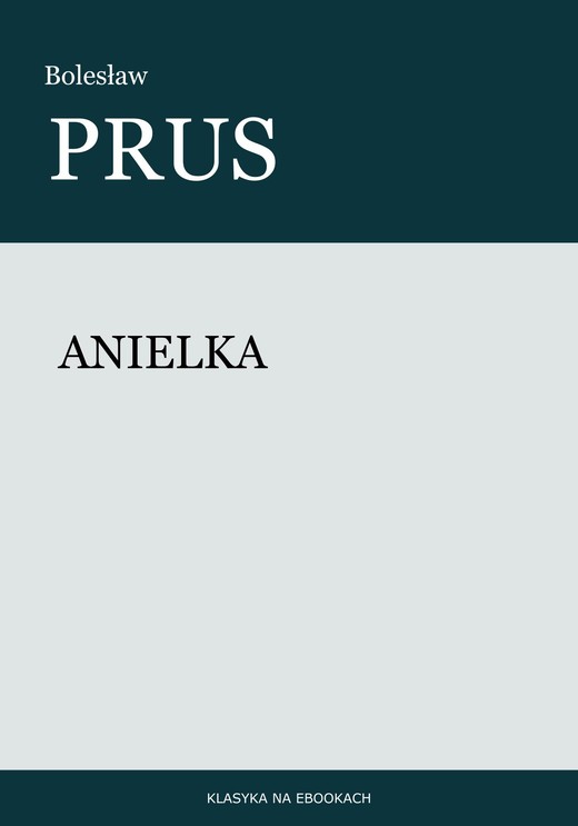 okładka Anielka ebook | epub, mobi | Bolesław Prus