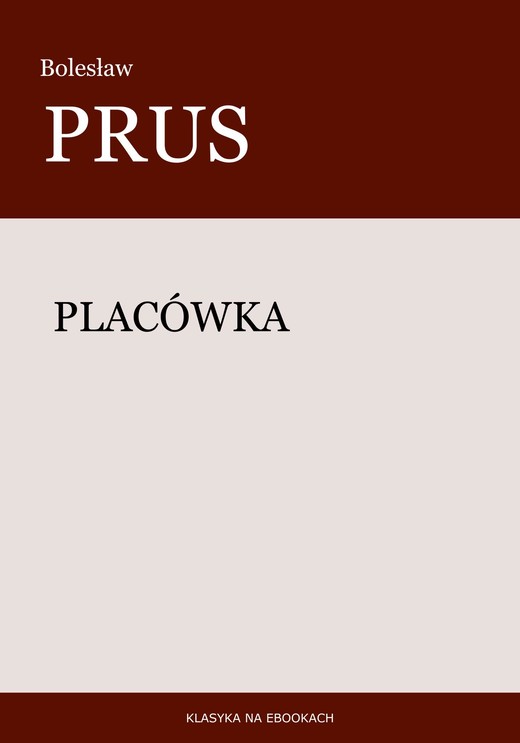 okładka Placówka ebook | epub, mobi | Bolesław Prus