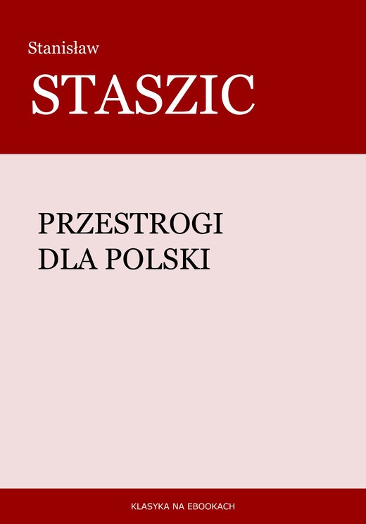 okładka Przestrogi dla Polski ebook | epub, mobi | Stanisław Staszic