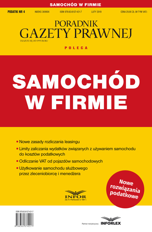 okładka Samochód w firmie ebook | pdf | Praca Zbiorowa