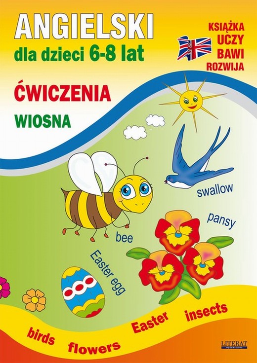 okładka Angielski dla dzieci 6-8 lat. Ćwiczenia. Wiosna ebook | pdf | Katarzyna Piechocka-Empel