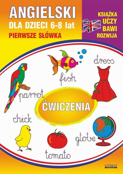 okładka Angielski dla dzieci 10. Pierwsze słówka. Ćwiczenia. 6-8 lat ebook | pdf | Beata Guzowska
