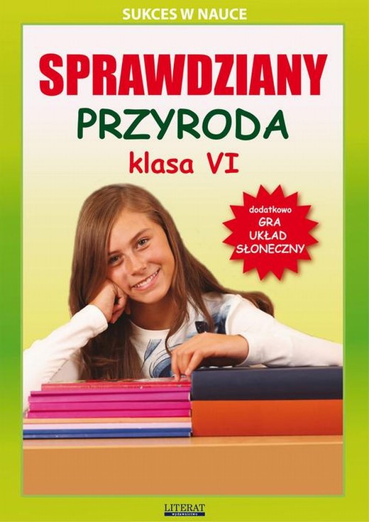 okładka Sprawdziany Przyroda Klasa VI Sukces w nauce ebook | pdf | Grzegorz Wrocławski