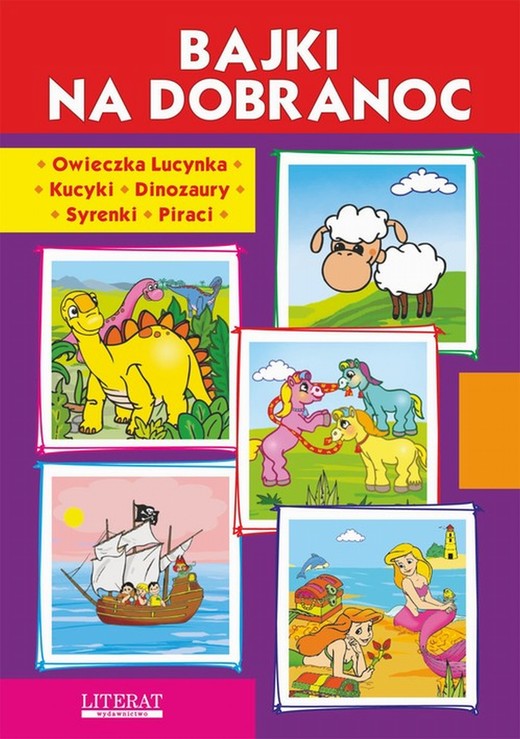okładka Bajki na dobranoc. Owieczka Lucynka. Kucyki. Dinozaury. Syrenki. Piraci ebook | pdf | Krystian Pruchnicki