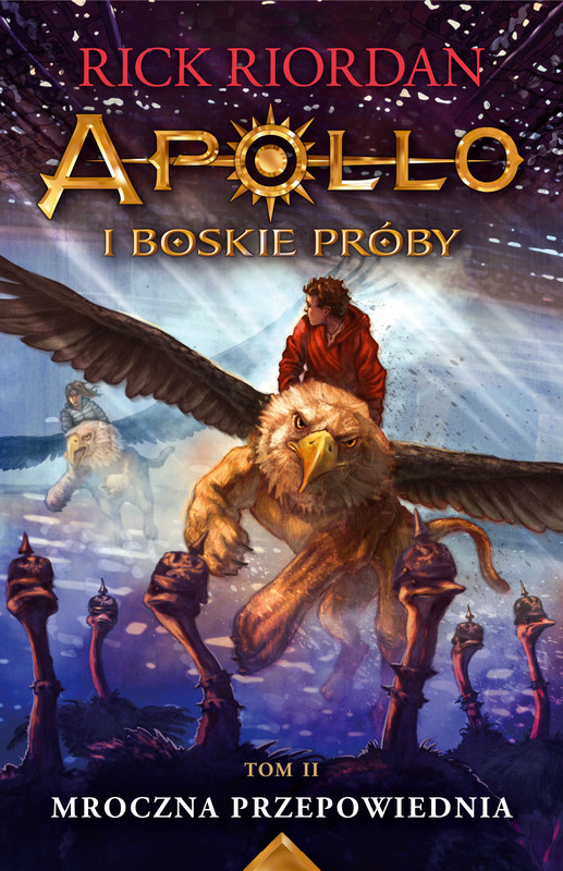 okładka Mroczna przepowiednia ebook | epub, mobi | Rick Riordan