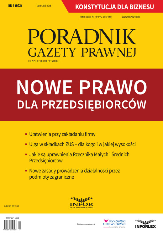 okładka Nowe prawo dla przedsiębiorców ebook | pdf | Robert Rykowski, Adam Tula