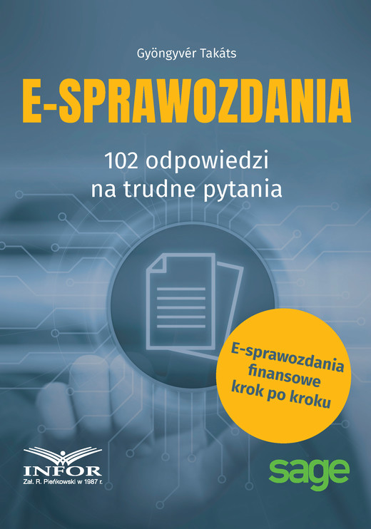 okładka E-sprawozdania.102 odpowiedzu na trudne pytania ebook | pdf | Gyöngyvér Takáts