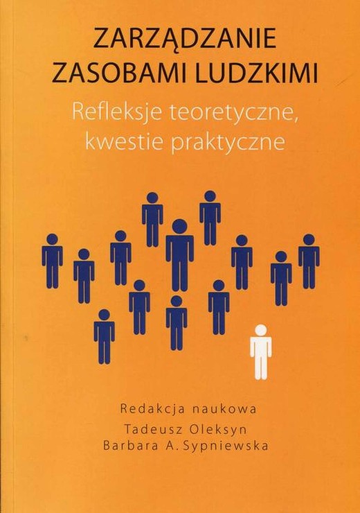 okładka Zarządzanie zasobami ludzkimi Refleksje teoretyczne kwestie praktyczne ebook | pdf | Tadeusz Oleksyn, Barbara A. Sypniewska