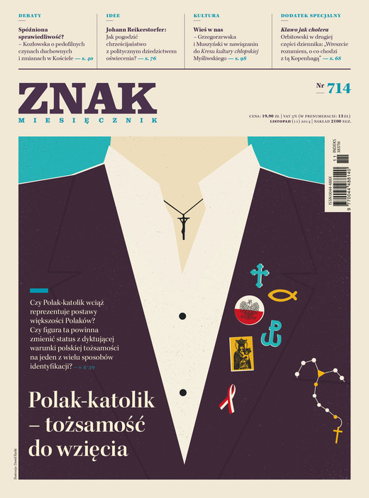 okładka Miesięcznik ZNAK nr 714 (11/2014) ebook | epub, mobi | Opracowania Zbiorowe
