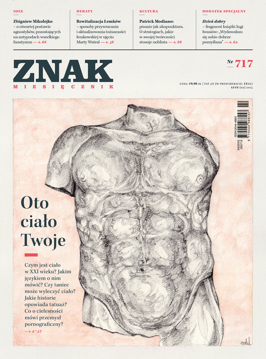 okładka Miesięcznik ZNAK nr 717 (2/2015) ebook | epub, mobi | Opracowania Zbiorowe