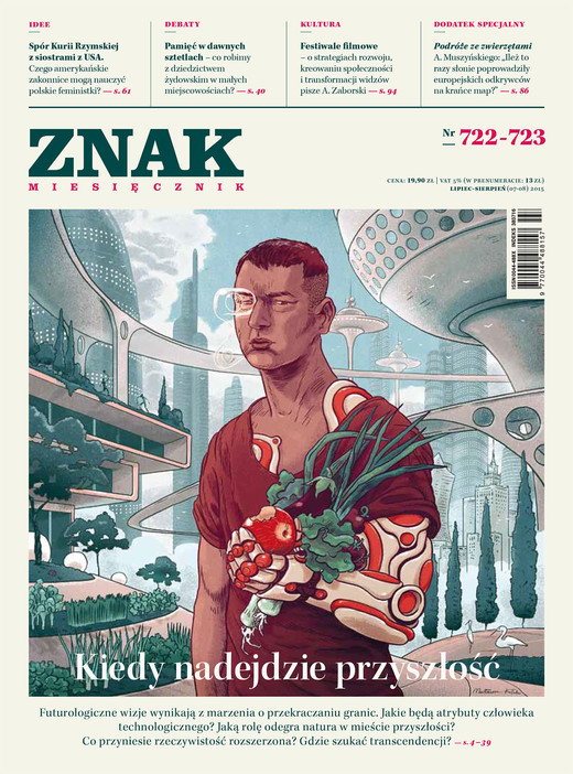 okładka Miesięcznik ZNAK nr 722-723 (7-8/2015) ebook | epub, mobi | Opracowania Zbiorowe