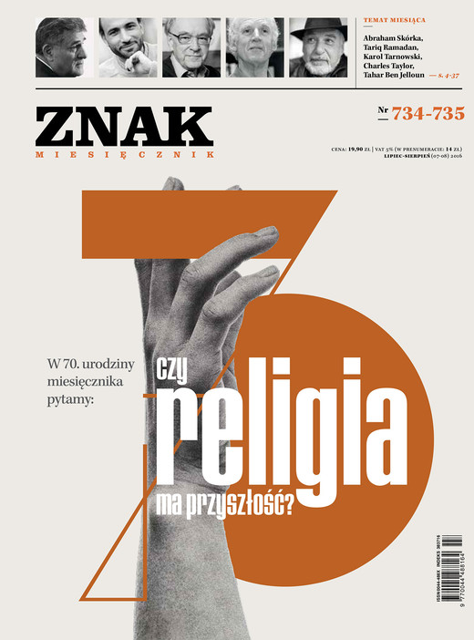 okładka Miesięcznik ZNAK nr 734–735: Czy religia ma przyszłość? ebook | epub, mobi | Opracowania Zbiorowe