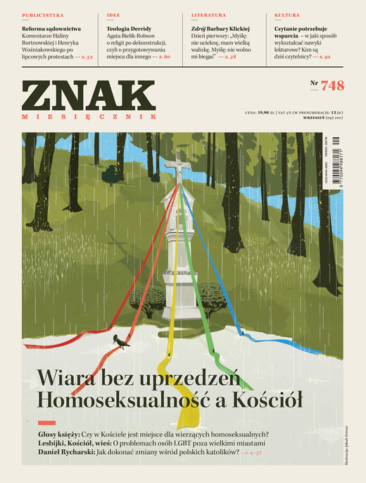 okładka Miesięcznik ZNAK nr 748: Wiara bez uprzedzeń. Homoseksualność a Kościół ebook | epub, mobi | Opracowania Zbiorowe