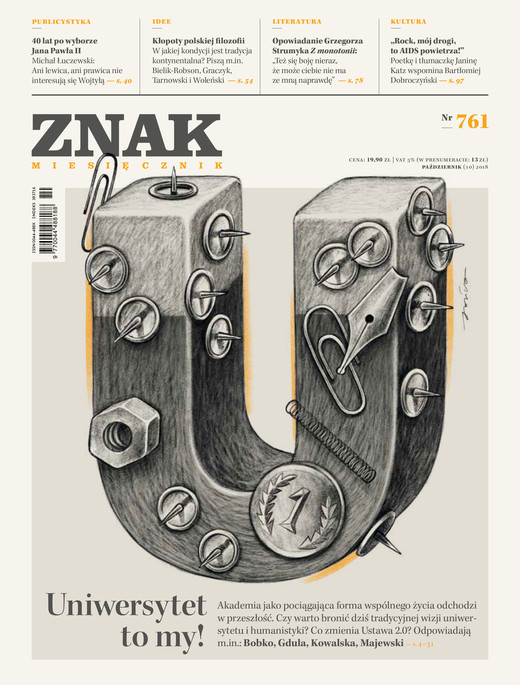 okładka Miesięcznik ZNAK nr 761 ebook | epub, mobi | Opracowania Zbiorowe