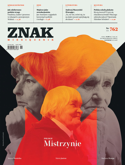 okładka Miesięcznik ZNAK nr 762 ebook | epub, mobi | Opracowania Zbiorowe