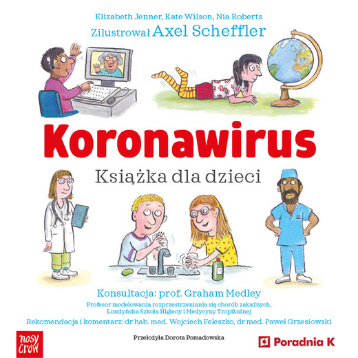 okładka Koronawirus. Książka dla dzieci audiobook | MP3 | Elizabeth Jenner, Kate Wilson, Nia Roberts