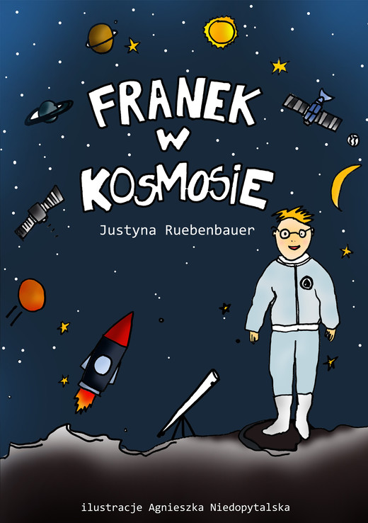 okładka Franek w kosmosie ebook | epub, mobi | Justyna Ruebenbauer