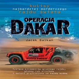 okładka Operacja Dakar audiobook | MP3 | Jacek Balkan