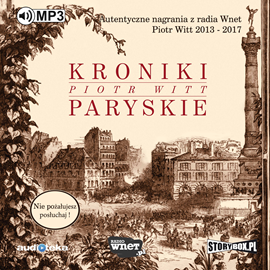 okładka Kroniki Paryskie audiobook | MP3 | Witt Piotr