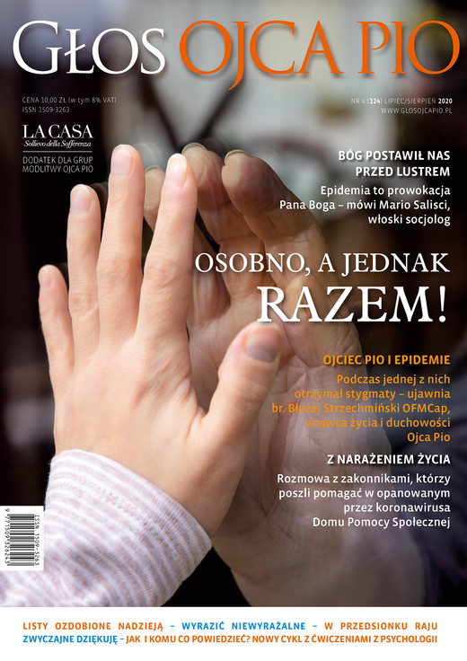 okładka Głos Ojca Pio nr 4 (124) lipiec/sierpień 2020 ebook | pdf | Opracowania Zbiorowe