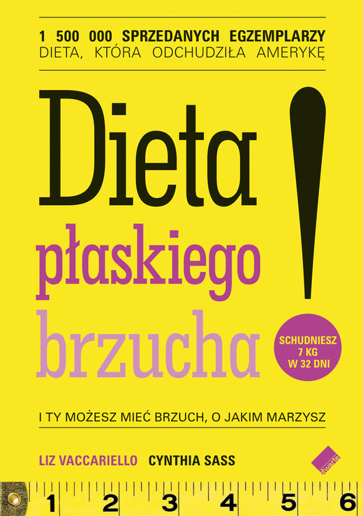 okładka Dieta płaskiego brzucha! książka | Vaccariello Liz, Cynthia Sass