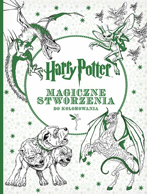 okładka Harry Potter. Magiczne stworzenia do kolorowania książka | Opracowania Zbiorowe