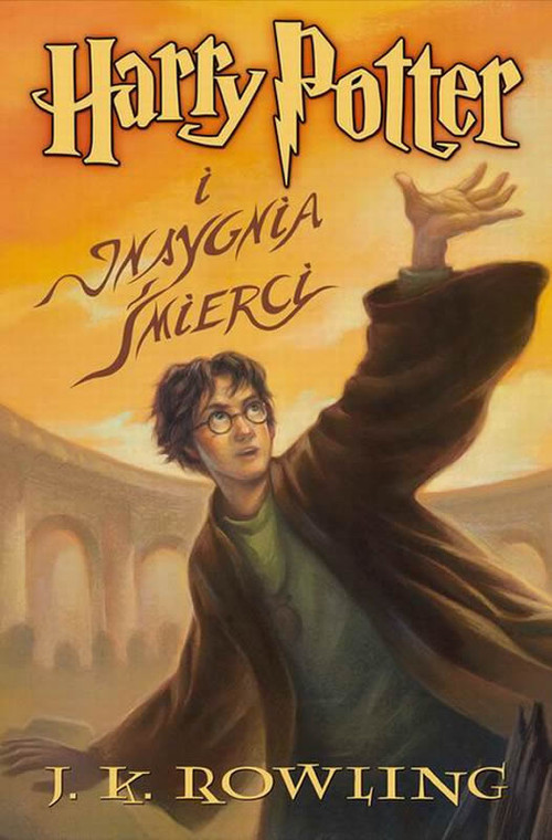 okładka Harry Potter i Insygnia Śmierci książka | J.K. Rowling